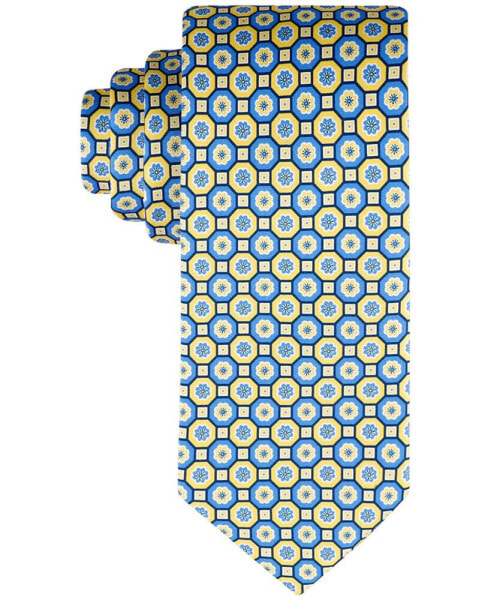 Men's Floral Medallion Tie