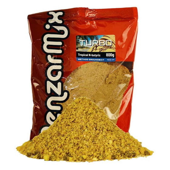 BENZAR MIX Turbo Method 800g Tropical N-Butyric Groundbait