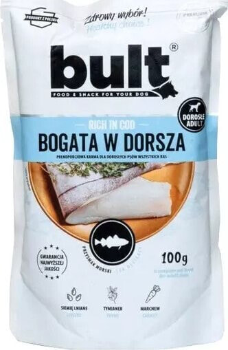 BULT Bult Karma Mokra dla Psa Mielonka z Dorszem 100g