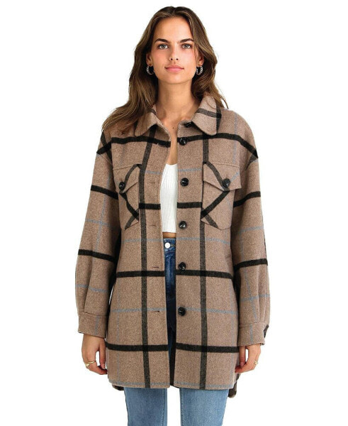 Women's River's Edge Plaid Shacket