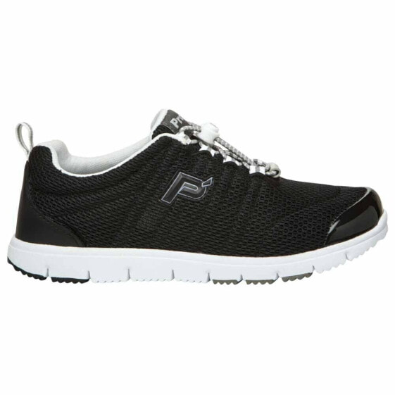 Propet Travel Walker Ii Walking Womens Black Sneakers Athletic Shoes W3239-BM