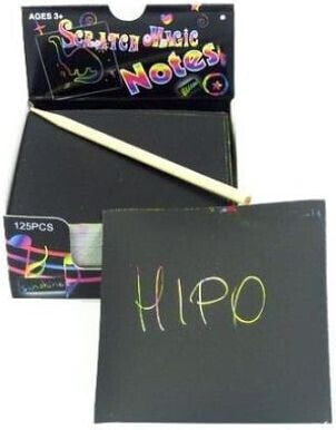 Hipo Scratch Magic Motes 125szt. - 620505