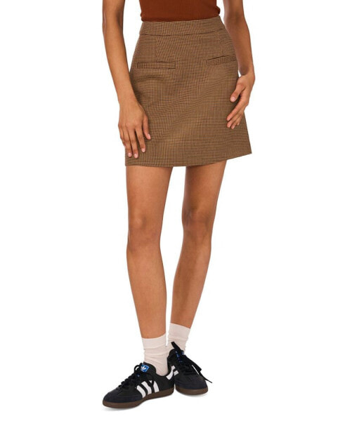 Women's Plaid Mini Skirt