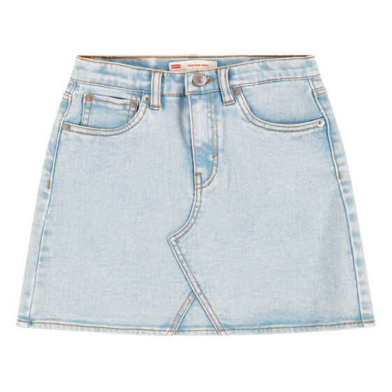 LEVI´S ® KIDS High Rise Denim Short Skirt