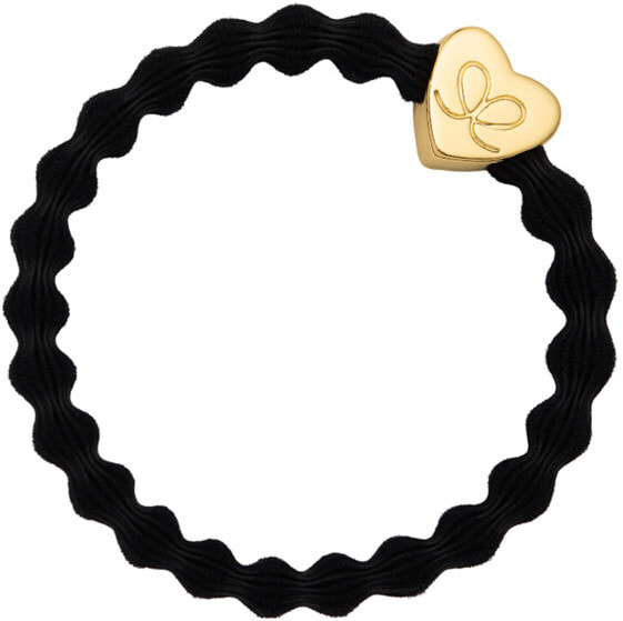 Gold Heart - Black