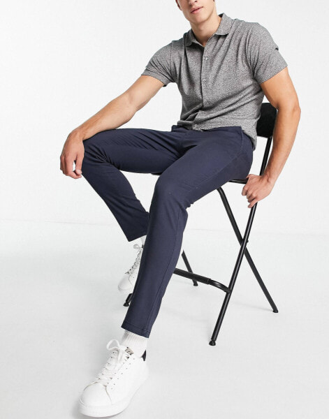 Jack & Jones Intelligence chinos in navy