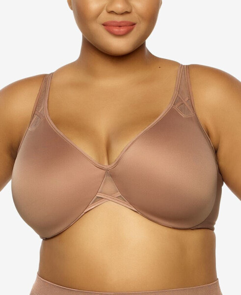 Женский бюстгальтер Paramour plus Size Amaranth Cushioned Comfort Unlined Minimizer Underwire Bra