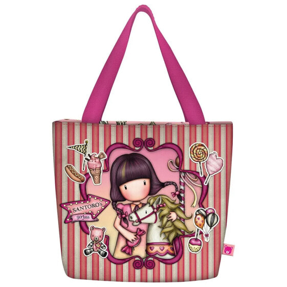 SANTORO LONDON Gorjuss™ Fairground Carousel Bag