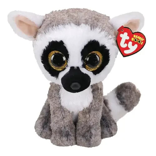 TY Beanie Boos Medium Linus Der Lemurier