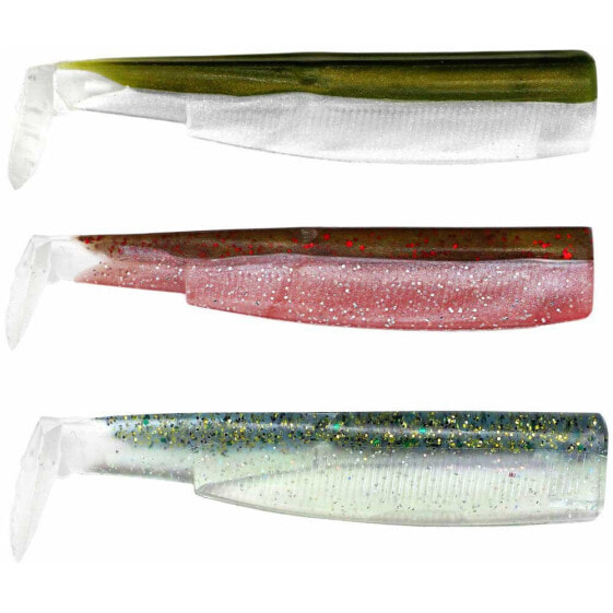 FIIISH Black Minnow Soft Lure Replacement 2g 70 mm 4 units