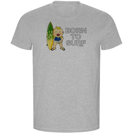 KRUSKIS Born To Surf ECO short sleeve T-shirt