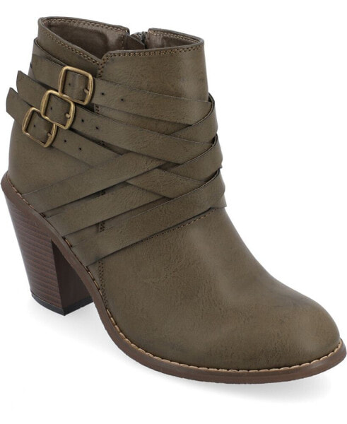 Women's Wide Strap Boots