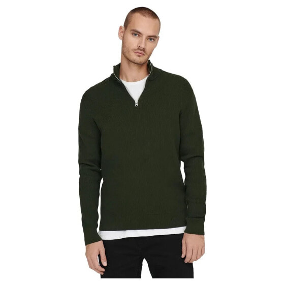 ONLY & SONS Phil Regular 12 Half Zip Sweater