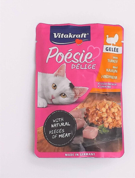 Vitakraft Poesie Indyk w galaretce 85g