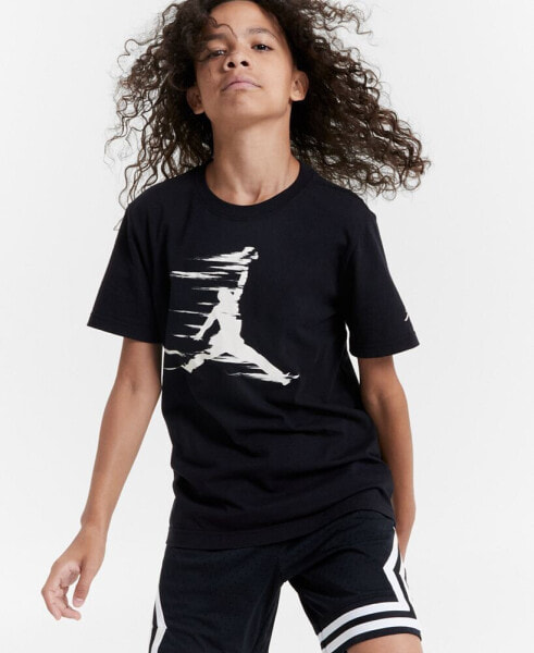 Big Boys MVP Motion Jumpman Graphic Short-Sleeve T-Shirt