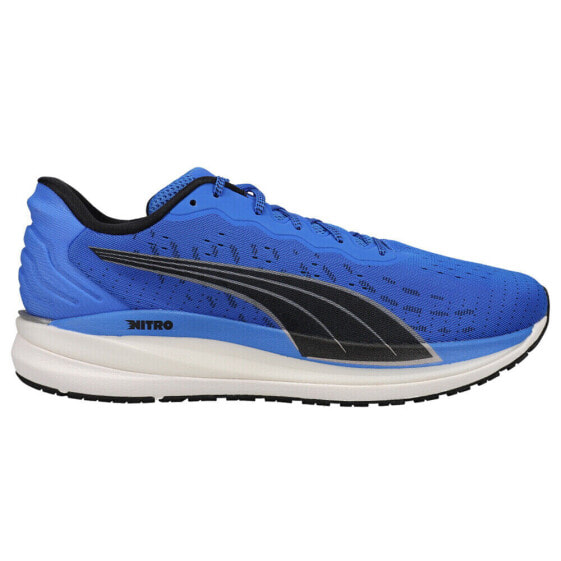 Puma Magnify Nitro Running Mens Blue Sneakers Athletic Shoes 195170-05