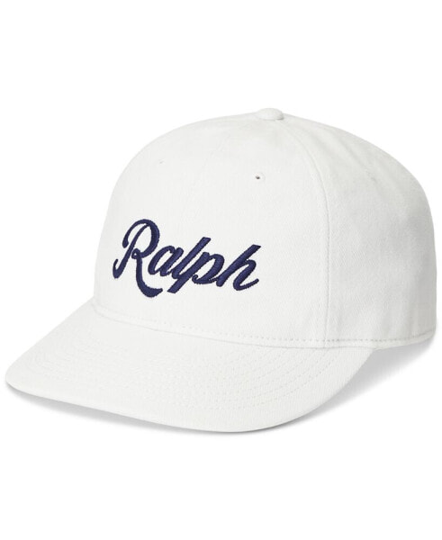 Men's Appliquéd Twill Ball Cap