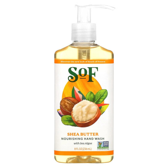 Nourishing Hand Wash, Shea Butter, 8 fl oz (236 ml)