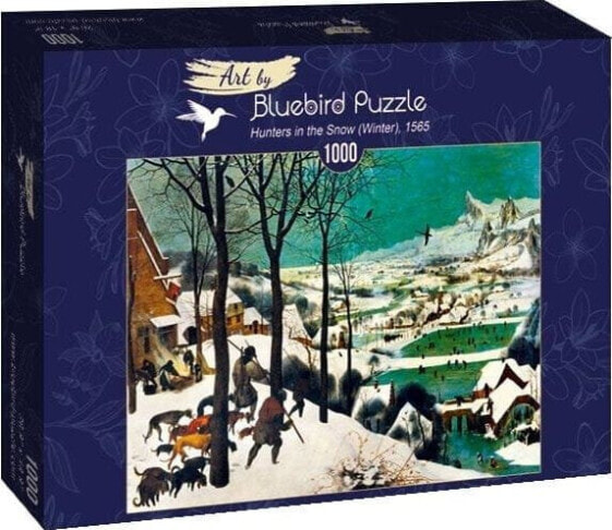 Bluebird Puzzle Puzzle 1000 Myśliwi na śniegu, Brurghel