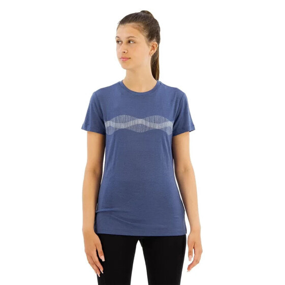 ICEBREAKER Merino 150 Tech Lite III Mountain Lines short sleeve T-shirt