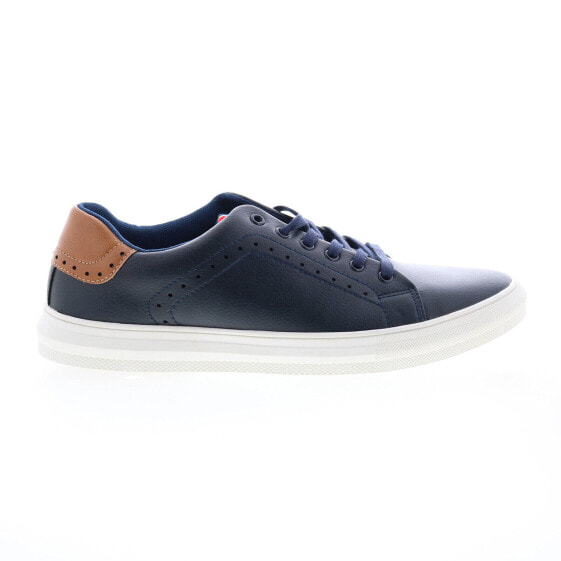 English Laundry Elbridge EL2546L Mens Blue Lace Up Lifestyle Sneakers Shoes