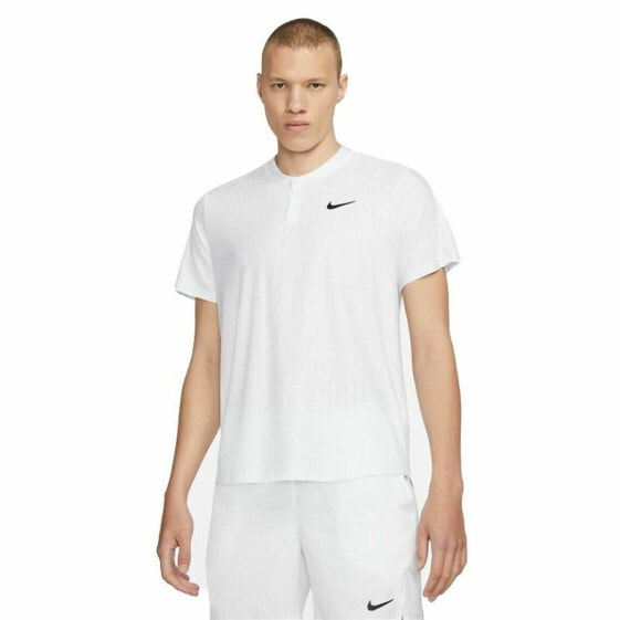 Поло с коротким рукавом мужское Nike Court Dri-Fit Advantage Белый