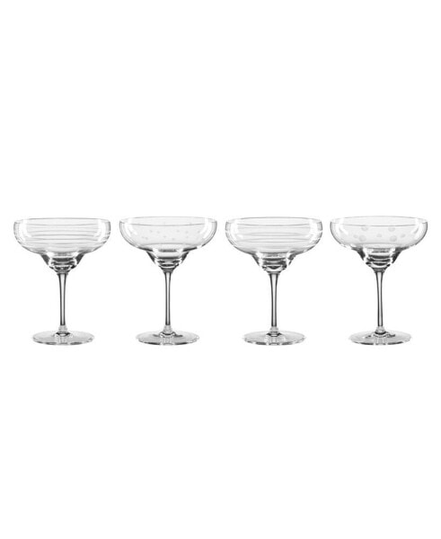 Mingle Margarita Glasses, Set of 4