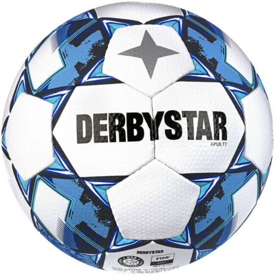 Derbystar Fußball Apus TT V23, Weiss Blau