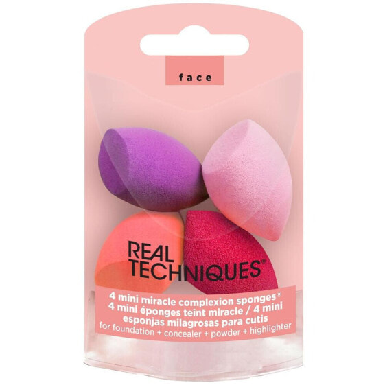 Real Techniques Miracle Complexion Sponge Mini 4 St. applikator für Frauen