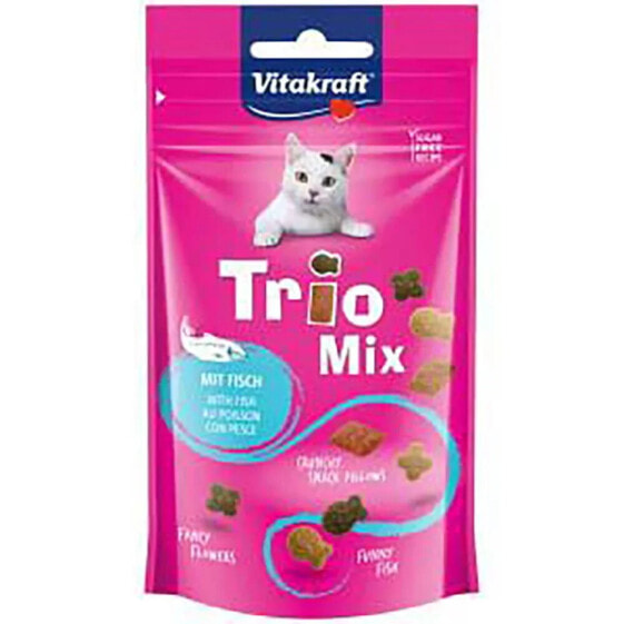 VITAKRAFT Trio Mix 60gr salmon snack 60gr 8 units