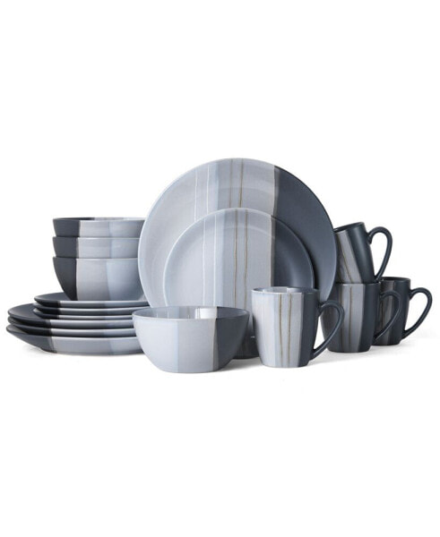 Parker 16-Pc. Dinnerware Set, Service for 4