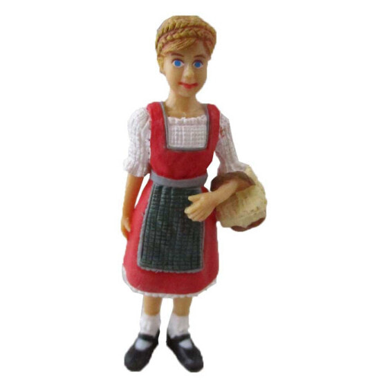 BULLYLAND Peasant Girl Lena Figure