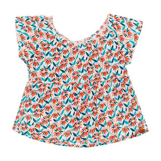 BOBOLI Batiste Short Sleeve Blouse