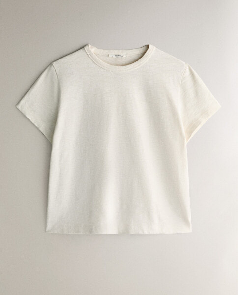 Short sleeve cotton t-shirt