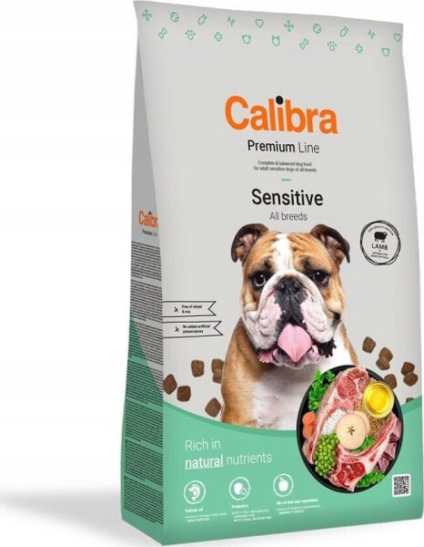 Calibra CALIBRA PREMIUM Dog Sensitive jagnięcina - karma dla psa - 12 kg