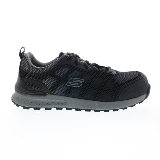 Skechers Bulklin Lyndale Composite Toe Womens Black Athletic Work Shoes 8