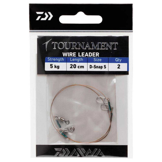 DAIWA Tournament Wire Line leader 30 cm