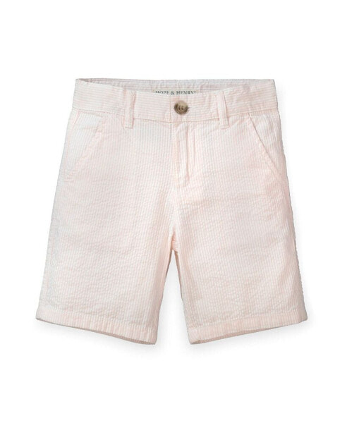 Big Boys Organic Cotton Seersucker Short