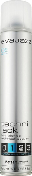 Haarspray mit leichtem Halt - Eva Professional Evajazz Technilack Soft 500 ml