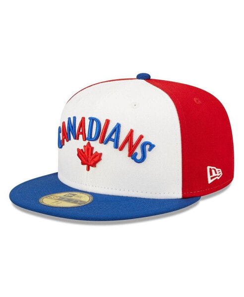 Men's White Vancouver Canadians Blue Theme Night 59FIFTY Fitted Hat