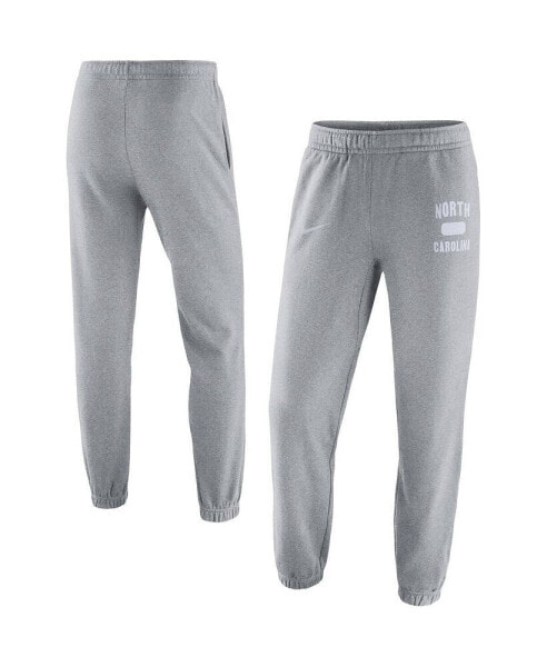 Брюки мужские Nike Heathered Gray North Carolina Tar Heels Saturday Fleece Pants