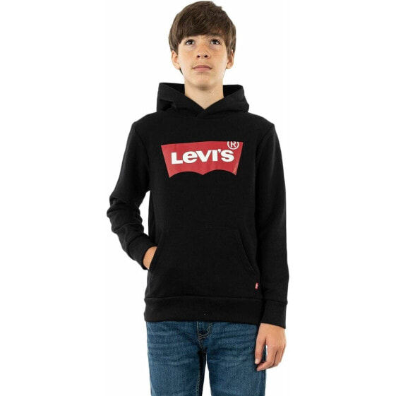 Толстовка с капюшоном детская Levi's 9E8778-023 Чёрный