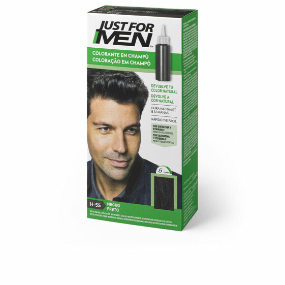 Краситель в шампуне Just For Men Colorante Чёрный 30 ml