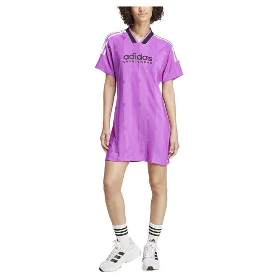 ADIDAS Tiro Cut 3 Stripes Jacquard Tee dress