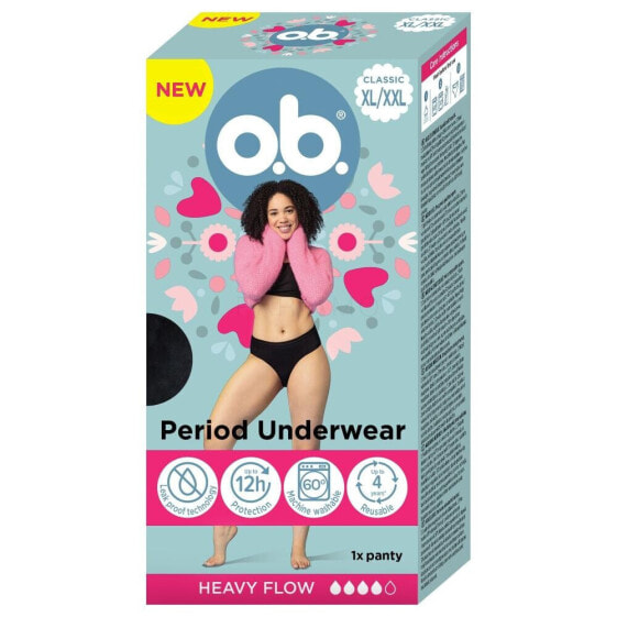 o.b. Period Underwear XL/XXL 1 St. periodenhöschen für Frauen