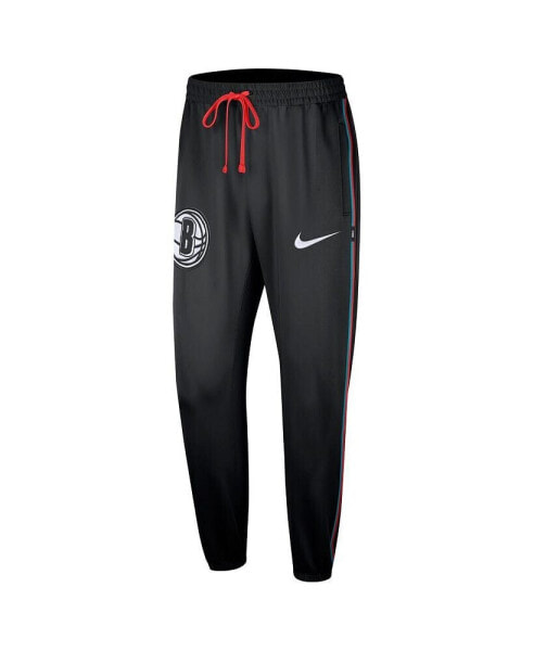 Брюки мужские Nike Black Brooklyn Nets 2023/24 City Edition Authentic Showtime Performance Pants