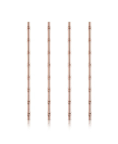 Bamboo Straws, Set of 4