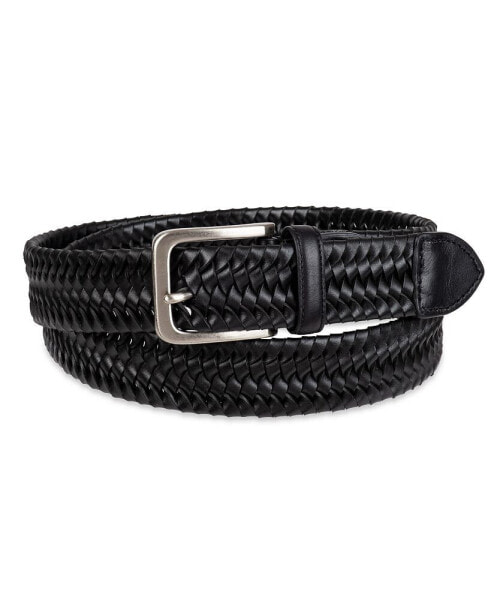 Men's Casual Stretch Braided Leather Belt