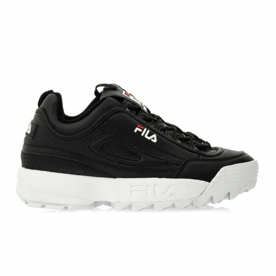 Женские спортивные кроссовки Fila Sportswear Heritage Disruptor Low Чёрный