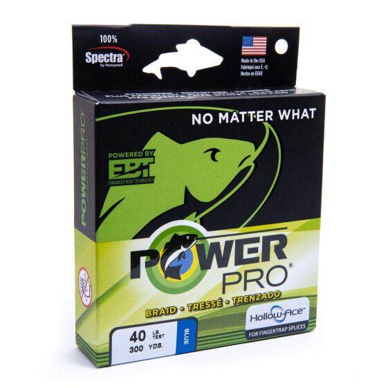 PowerPro Hollow-Ace Braided Fishing Line - White - 40lb - 500yd/455m (2110040...